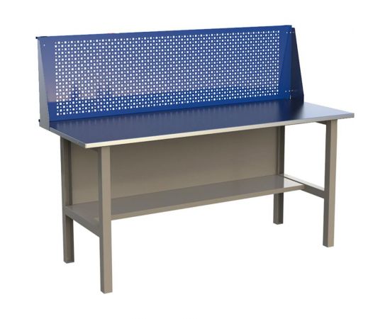 Стол верстак Wellmet ML 1800 с экраном M-SMLMDCE1800 