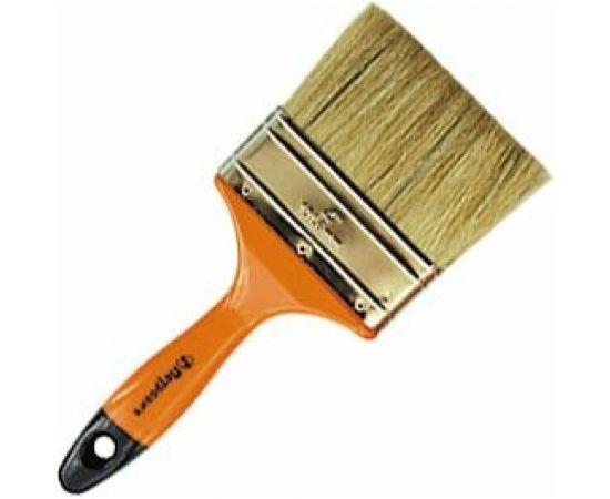 Плоская кисть Петрович ""Профи"" 50 мм, светлая натуральная щетина, пластиковая ручка 4100000181 