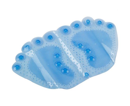 Коврик Рыжий кот ПВХ для ванной, Следы 008622 