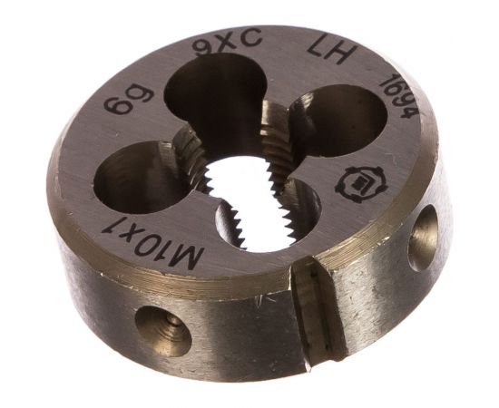 Плашка М 10 х1 9ХС левая ТМ Туламаш 143496 