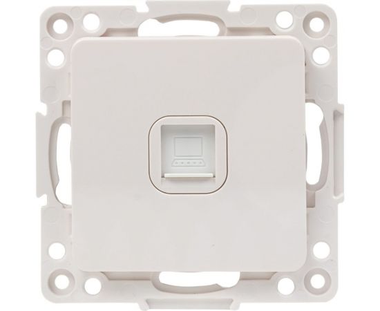 Механизм 1-местной розетки EKF PROxima Стокгольм, RJ-45, белый EYK01-035-10 