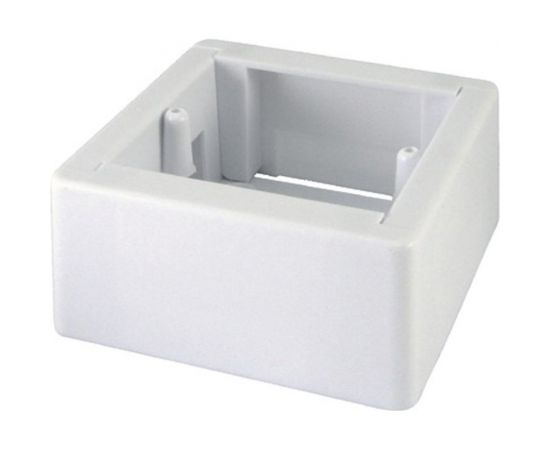 Установочная коробка TDM ОП 88x88x44 мм, универсальная, подъемная, белая, IP20, индивидуальный штрихкод SQ1401-0231 