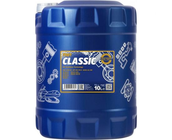 Полусинтетическое моторное масло MANNOL CLASSIC 10W40 10 л 1279 