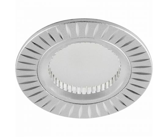 Светильник FERON ИВО-50w 12в, G5.3, серебяный 17936 