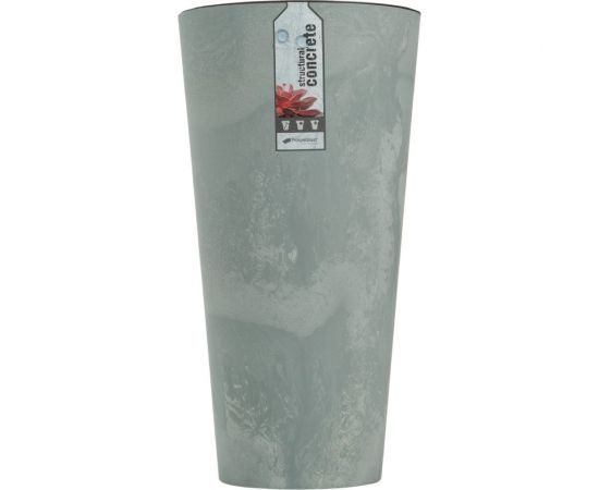 Кашпо для цветов Prosperplast Tubus Slim Beton 2 предмета 35 и 64 л DTUS400E-422U 