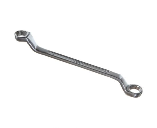 Накидной двусторонний ключ HORTZ 18x19 хромирование HOR 1040407 – изображение 2