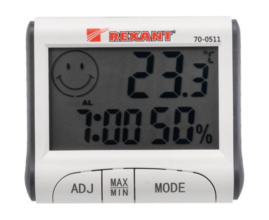 Метеостанция с часами и будильником REXANT 70-0511 – изображение 2