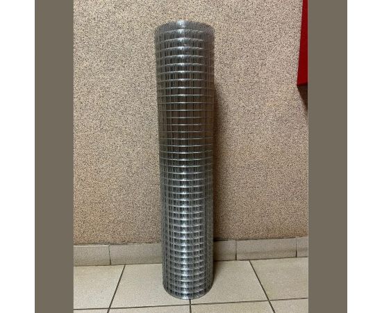 Штукатурная сварная оцинкованная сетка СЕТКА АЛЬКОР ячейка 25x25 мм, d0,8 мм (рулон 1x25 м) 162506 – изображение 2