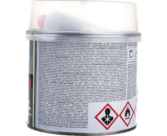 Шпатлевка Novol ALU с алюминием 0.75 кг X6120530 – изображение 2