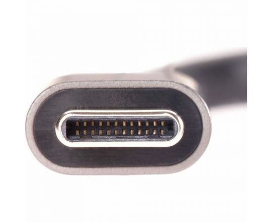 Кабель-адаптер Telecom, Type-Cm -- USB 3.0 Af, OTG, 1,5A, 5,0 Gbps, Alum grey 0,2m TC409M – изображение 2