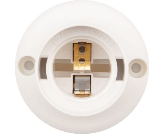 Настенный наклонный патрон REXANT пластиковый Е27 белый 11-8872 – изображение 2