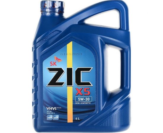 Масло полусинтетическое (X5; 5w30; SN; 4 л) для легковых авто ZIC 162621 – изображение 2