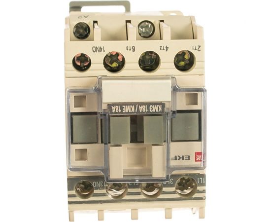 Магнитный пускатель EKF КМЭ 18А катушка управления 220В АС малогабаритный 1NO ctr-s-18-220 9790631 – изображение 2