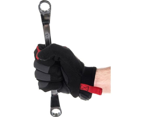 Накидной двусторонний ключ HORTZ 18x19 хромирование HOR 1040407 – изображение 3