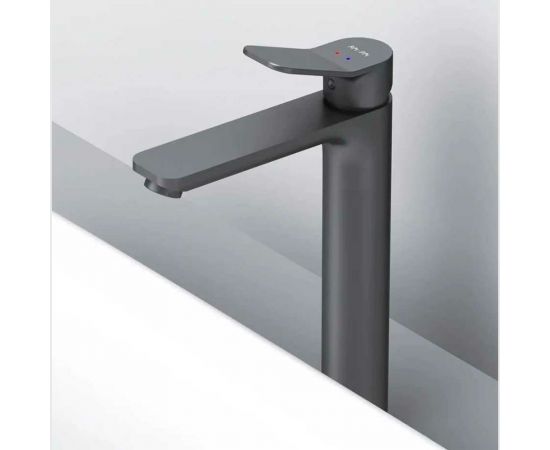 Смеситель для умывальника AM.PM X-Joy высокий, черный F85A92022 – изображение 3