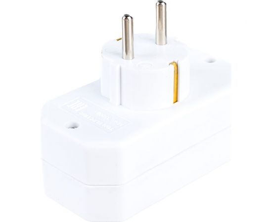 Блок на 3 гнезда TDM 1x2П+3 16 А + 2x2П 2,5 А, под плоскую вилку, 250 B, белый SQ1806-0201 – изображение 3