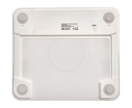 Умные напольные весы с функцией bluetooth BRADEX белые KZ 0938 – изображение 3