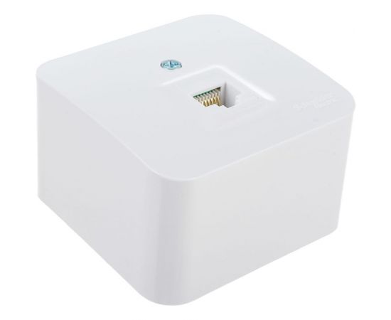 Компьютерная розетка Schneider Electric BLANCA О/У RJ45, категория 5E, БЕЛЫЙ BLNIA045001 – изображение 3