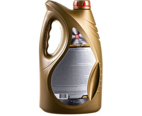 Моторное масло Лукойл ЛЮКС полусинтетическое SAE 10W-40, API SL/CF, 4 л 19188 – изображение 4