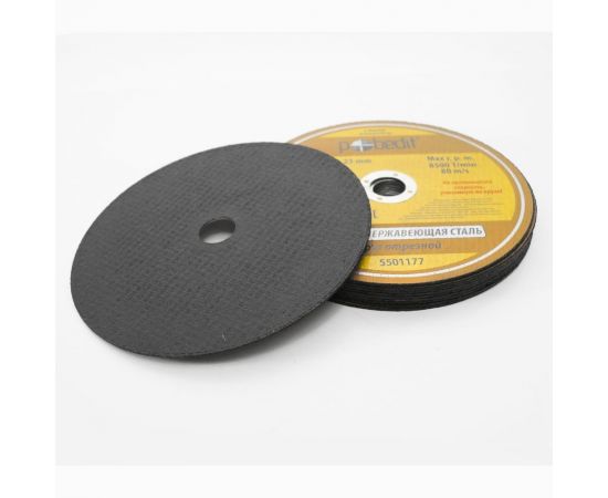 Круг отрезной по металлу 180х1.6х22.23 мм Pobedit 5501177 – изображение 4