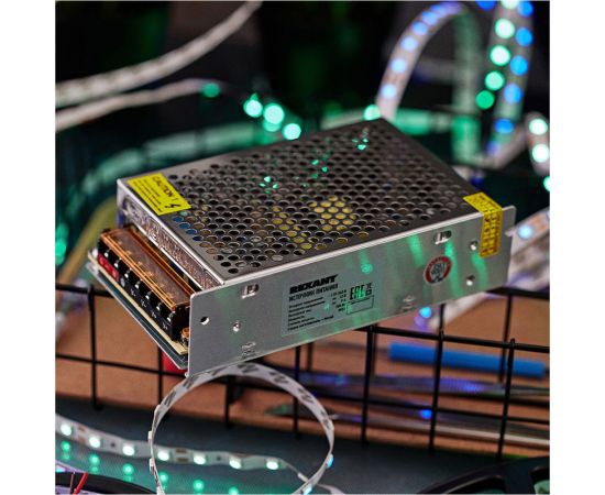 Блок питания REXANT 12 В 100 Вт 9 А открытый, под винт 200-100-1 – изображение 4