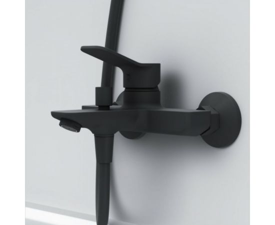 Смеситель для ванна/душа AM.PM X-Joy черный F85A10022 – изображение 4
