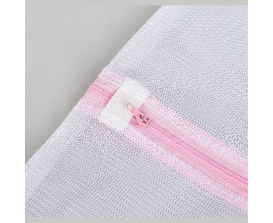 Мешок для стирки Доляна мелкая сетка, 40х50 см 558232 – изображение 4