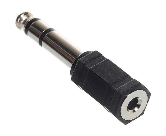 Переходник Telecom аудио 6.35мм M (штекер) - 3.5мм F (гнездо) TA1950 – изображение 5