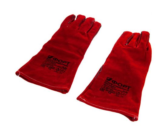 Спилковые краги Fort Трек 12, 501183147 – изображение 5