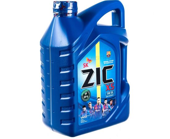 Масло полусинтетическое (X5; 5w30; SN; 4 л) для легковых авто ZIC 162621 – изображение 5