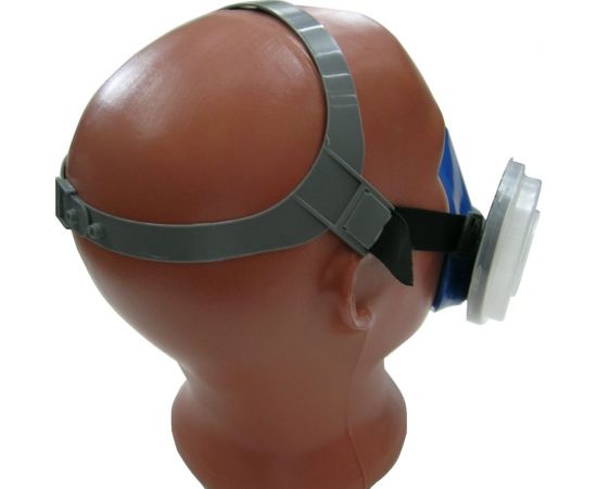 Изолирующая полумаска Спецодежда-2000 АМ-60 с противоаэрозольным фильтром Р2 1018 – изображение 6