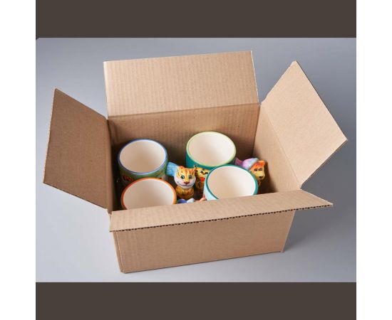 Картонная коробка PACK INNOVATION гофрокороб 24x18x14 см объем 6 л 10 шт IP0GK241814-10 – изображение 6