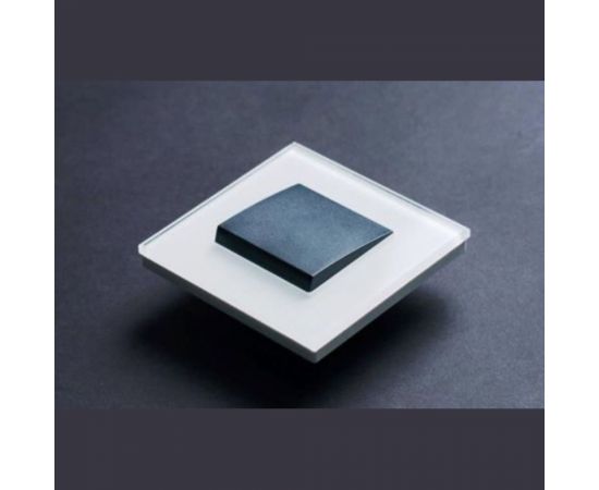 Однопостовая рамка CGSS стеклянная, белая Эстетика GL-P101-WCG – изображение 6