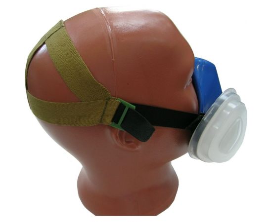 Изолирующая полумаска Спецодежда-2000 АМ-60 с противоаэрозольным фильтром Р2 1018 – изображение 7