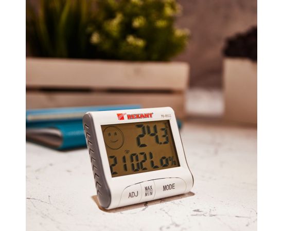 Метеостанция с часами и будильником REXANT 70-0511 – изображение 8