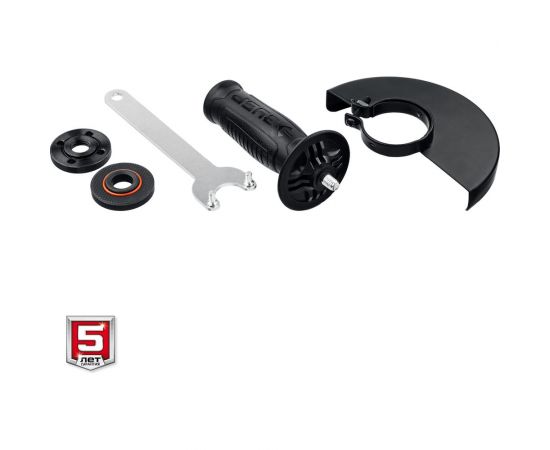 Углошлифовальная машина ЗУБР 125 мм, 1100 Вт УШМ-125-1105 ЭТ – изображение 9