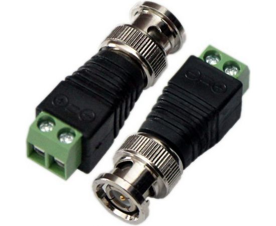 Разъем BNC штекер Pro Legend пластик на кабель, винт, PL2341 