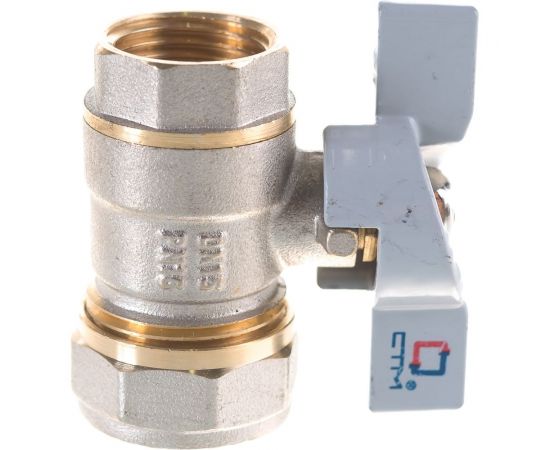 Шаровой кран для воды СТМ СТАНДАРТ 20х1/2"", ц/г, бабочка CWPF1220 