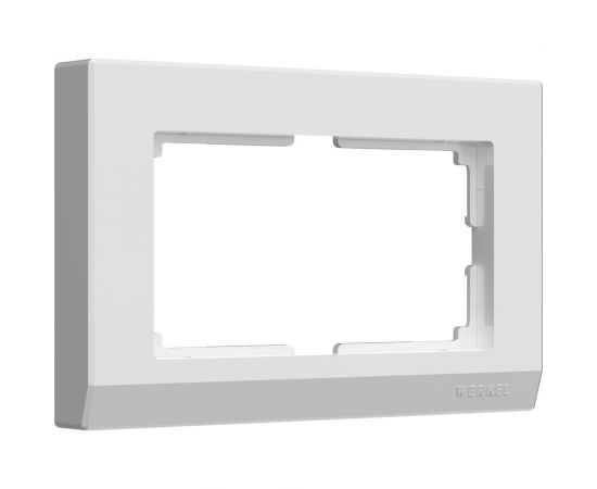 Рамка для двойной розетки WERKEL W0081801 Stark белый a050905 