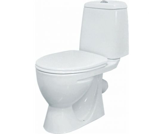 Унитаз-компакт Sanita Идеал Эконом косой выпуск, 1 режим, сиденье ПП 422774 