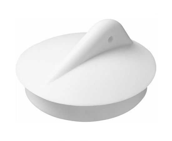 Пробка для ванн, раковин Профитт диаметром 45 мм, белая 2226391 