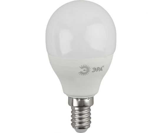 Светодиодная лампа ЭРА RED LINE LED P45 10W 840 E14 R E14 10Вт шар, нейтральная белая Б0050233 