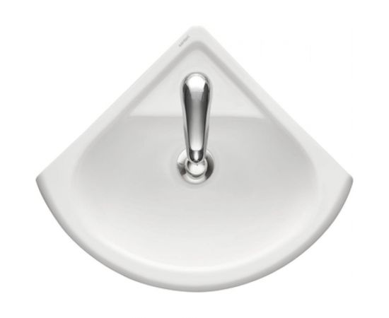 Умывальник Santeri Радиан 48, угловой, подвесной , белый 1.3130.9.S00.10B.0 023-1627 