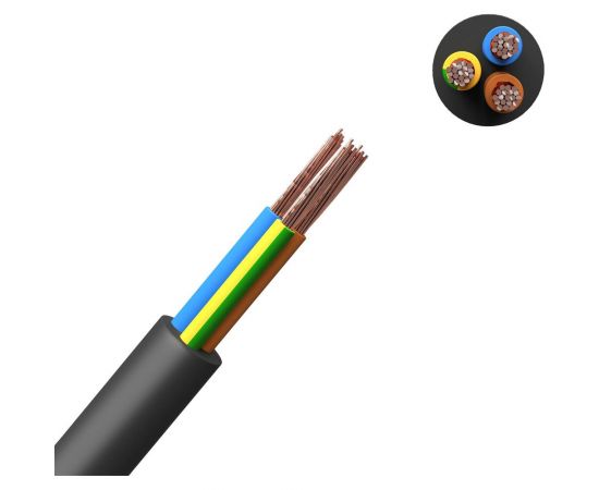 Кабель Партнер-электро КГт 3х1,5 катушка 100м P105G-0305-C100 