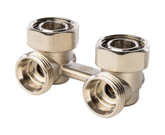 Узел нижнего подключения радиатора STOUT RG008Q0BS2U3D6 