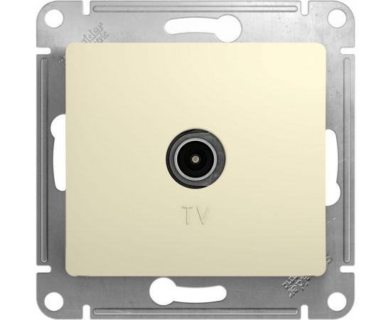 Механизм коннектора TV антенны Schneider Electric Glossa бежевый GSL000293 