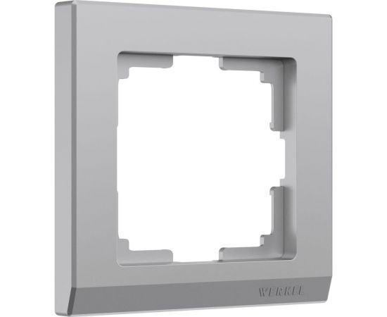 Рамка на 1 пост WERKEL W0011806 Stark серебряный a050917 