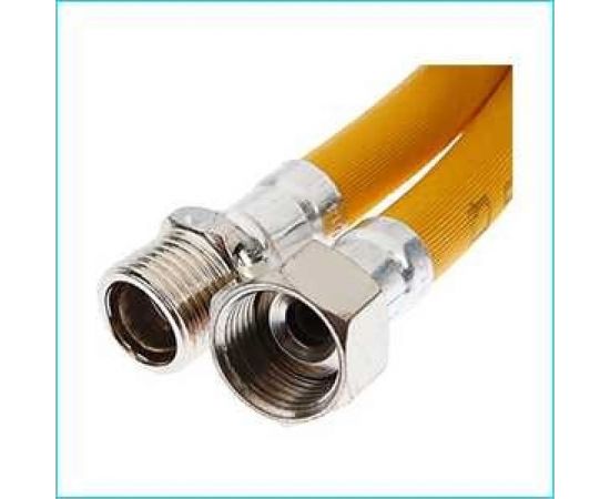 Подводка для газа СТМ ГАЗ сильфонная, 3/4"", гайка-штуцер, 100 см CGHM3410 – изображение 15