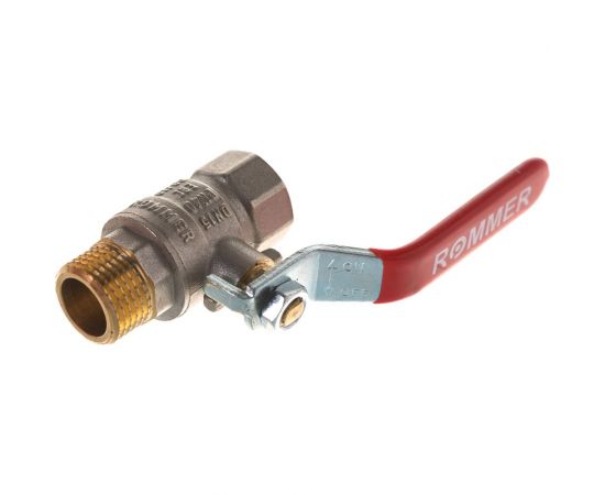 Шаровой кран ROMMER 1/2"", ВН/НР, RBV-0002-0210315, RG008UB5B4NOJ6 – изображение 2