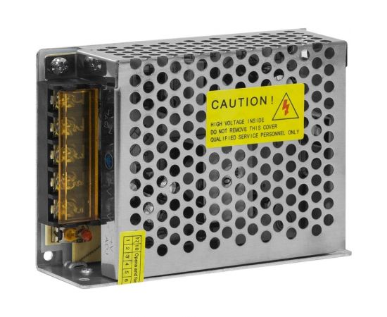 Интерьерный блок питания ELF, 12В, 60Вт, перфорированный корпус 12E60BEmini – изображение 2